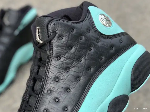Kick Theory 414571-030 Black 13 Air Island Jordan Green Retro 0615